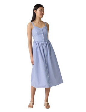 Vestido midi casual Levi's para mujer
