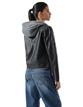 Chamarra para motociclista Levi's para mujer