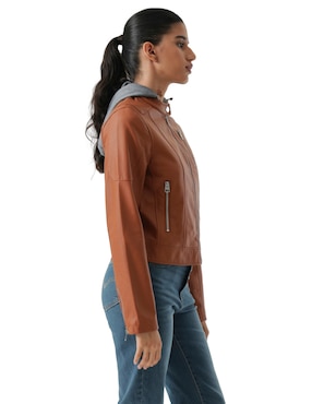 Chamarra para motociclista Levi's para mujer