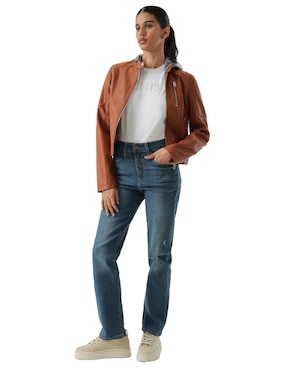 Chamarra para motociclista Levi's para mujer