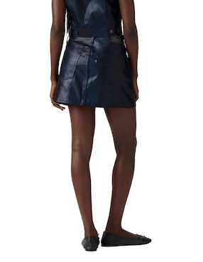 Falda mini Levi's a la cintura