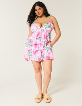 Vestido mini casual Hollister para mujer