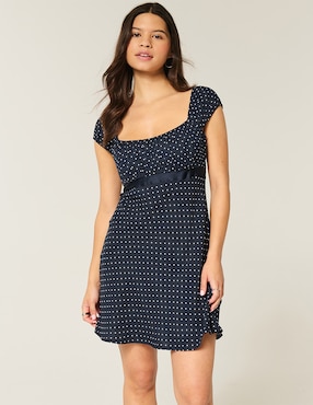 Vestido mini casual Hollister Temporada para mujer
