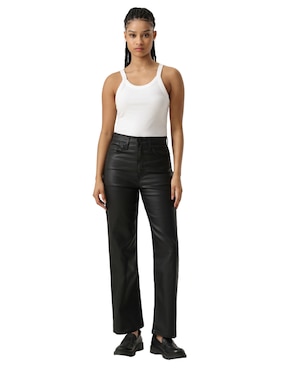 Jeans straight Levi's Ribcage Str Ankle Zip Nd para mujer