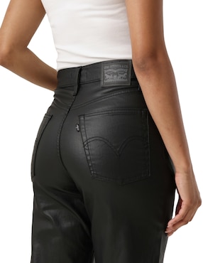 Jeans straight Levi's Ribcage Str Ankle Zip Nd para mujer