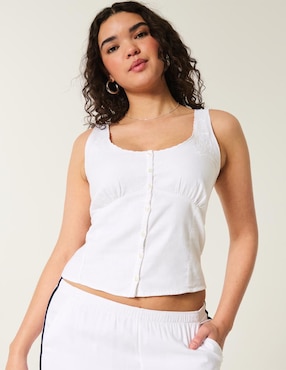 Blusa de tirantes Hollister para mujer