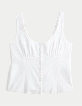 Blusa de tirantes Hollister para mujer