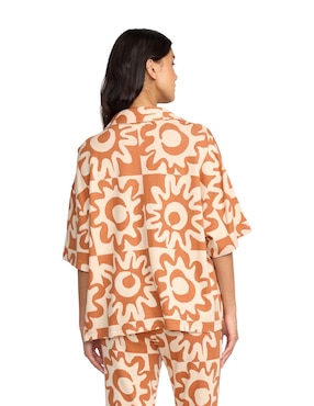 Blusa Billabong manga corta para mujer