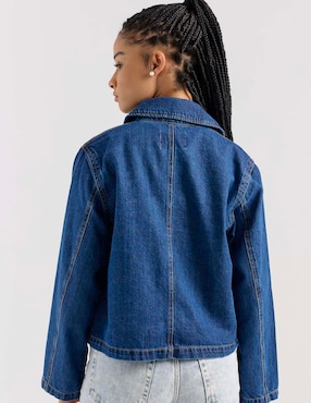Chamarra casual Only de mezclilla para mujer