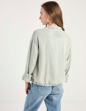 Chamarra cazadora Only de Lyocell para mujer
