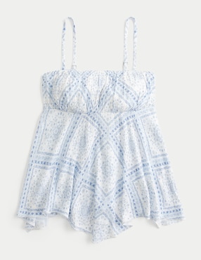 Blusa Hollister sin manga para mujer