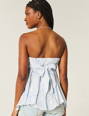 Blusa Hollister sin manga para mujer