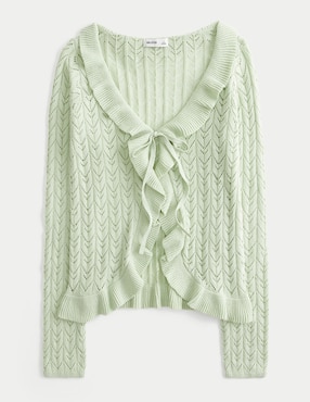Suéter Hollister cuello con escote para mujer
