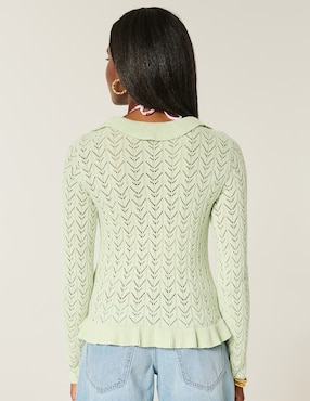 Suéter Hollister cuello con escote para mujer