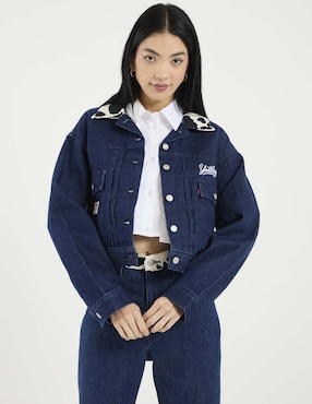 Chamarra denim Levi's de mezclilla para mujer