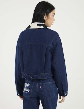 Chamarra denim Levi's de mezclilla para mujer