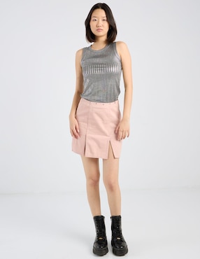 Falda mini That's It a la cintura