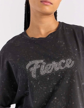 Playera manga 3/4 Only cuello redondo para mujer