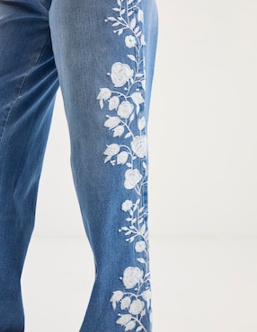 Jeans amplio That's It cintura alta para mujer