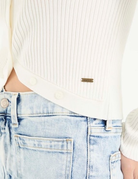 Suéter That'S It cuello camisero para mujer