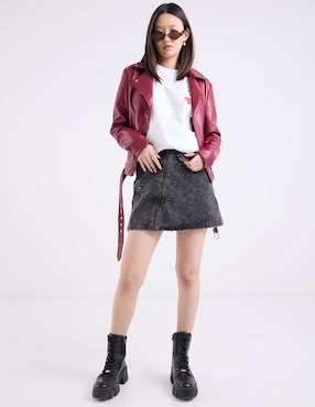 Playera manga corta That's It cuello redondo para mujer