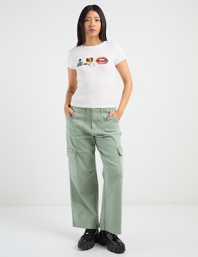 Playera manga corta That's It cuello redondo para mujer
