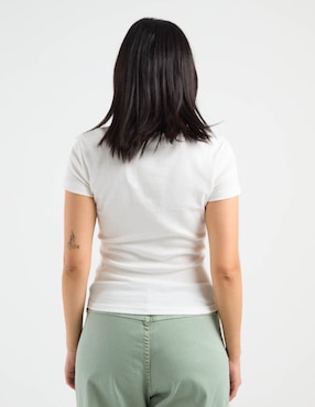 Playera manga corta That's It cuello redondo para mujer