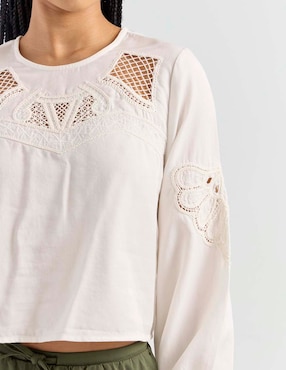 Blusa That's It manga larga para mujer