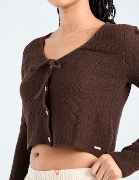 Suéter That's It cuello V para mujer