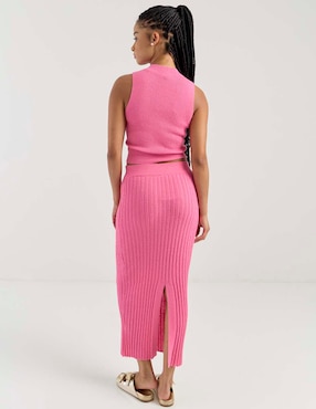Falda midi That's It a la cintura