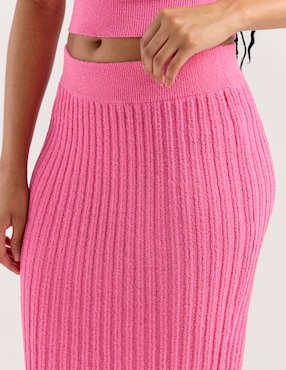 Falda midi That's It a la cintura