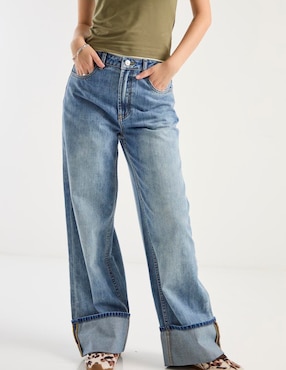 Jeans bota That's It corte cintura para mujer