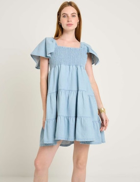Vestido corto casual That's It para mujer