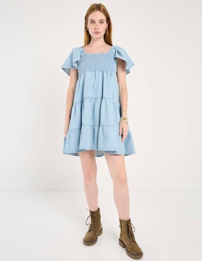 Vestido corto casual That's It para mujer