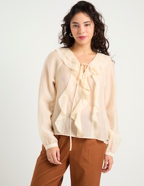 Blusa That's It manga larga para mujer