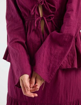 Blusa That's It manga larga para mujer
