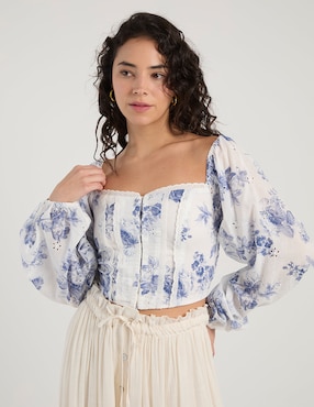 Blusa That's It manga larga para mujer