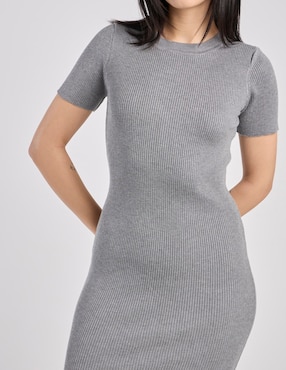 Vestido midi casual Biography para mujer