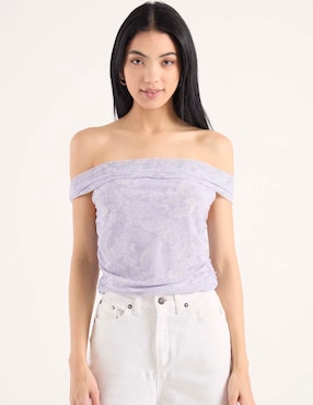 Blusa Hollister sin manga para mujer