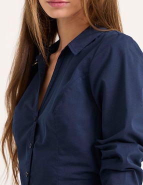 Blusa Hollister manga larga para mujer