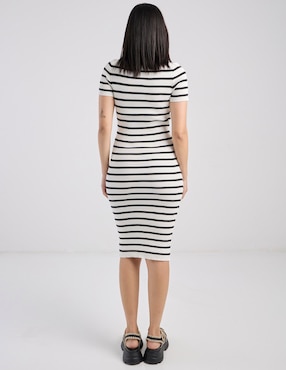 Vestido midi casual Biography para mujer