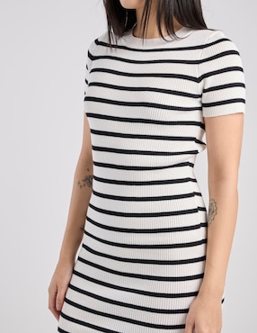 Vestido midi casual Biography para mujer