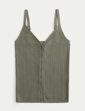 Blusa Hollister sin manga para mujer
