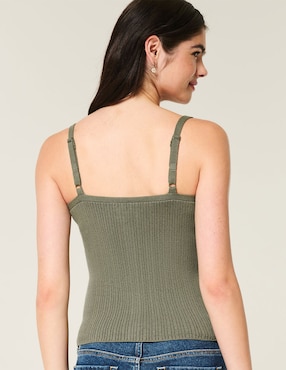 Blusa Hollister sin manga para mujer