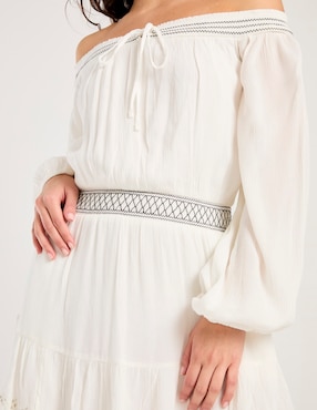 Vestido corto casual Hollister para mujer