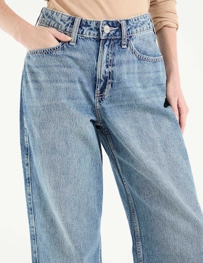 Jeans baggy Hollister para mujer