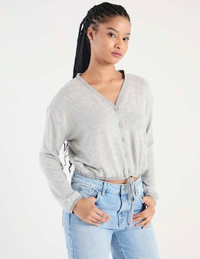 Suéter Sexy Jeans cuello V para mujer