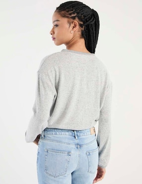 Suéter Sexy Jeans cuello V para mujer