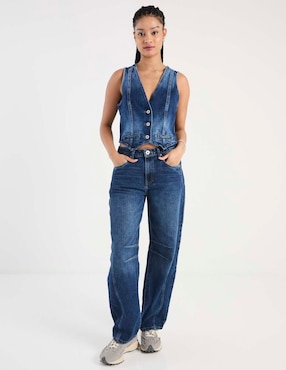 Chaleco Sexy Jeans de mezclilla para mujer