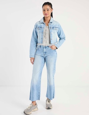 Chamarra denim Sexy Jeans de mezclilla para mujer